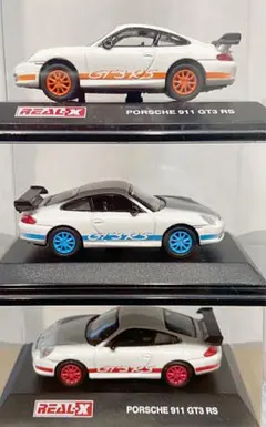 REAL-X PORSCHE 911GT3 RS 3台セット