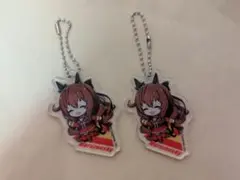 ウマ娘 マルゼンスキー アクリルキーホルダー 100均