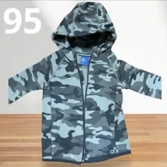 迷彩柄フード付きトレーナー 2歳用