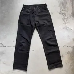 Levi's リーバイス 501 USA製 ブラックデニム W29 L30 黒