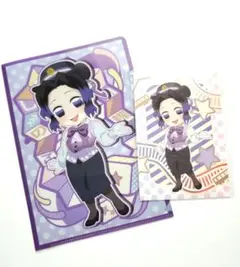 鬼滅の刃　大阪メトロ　蝴蝶しのぶ　ポストカード、クリアファイル