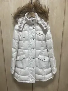 【極美品】バーバリーブルーレーベルのダウンコート　38