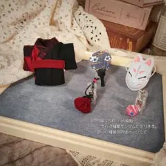 【祭7】 10cm ぬい服　大人浴衣フルコーデセット
