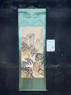 沈铨花鸟（祥瑞图） 中国画 掛け軸 水墨画 和室 玄関 茶室 壁掛け 美術