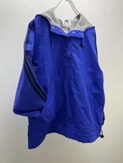 90s adidas アディダス アノラックパーカー プルオーバー ナイロン