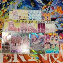 ホロカ ホロライブカード 博衣こより デッキパーツ まとめ売り ほぼ4