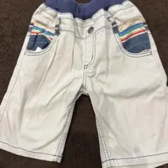 ハーフパンツ ストライプポケット