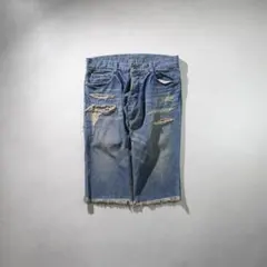 5351POUR LES HOMMES デニムジーンズハーフパンツ/CZ156のサムネイル