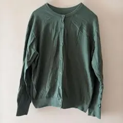UNIQLO グリーン カーディガン