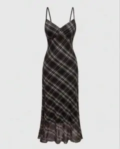 shein♡ROMWE ノースリーブ キャミワンピース