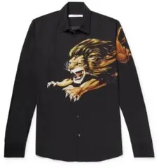 特別価格★GIVENCHY ライオンプリント 長袖シャツのサムネイル
