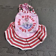 犬服 フリル付きドレス サイズ2