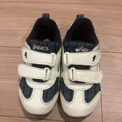 asics チェック柄 スニーカー 17.0cm