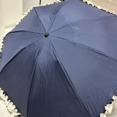 芦屋ロサブラン 日傘 55cm コンビ (ライトグレージュ×アイボリー