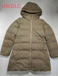 UNIQLO　ユニクロ　シームレスダウンショートコート　S ブラウン