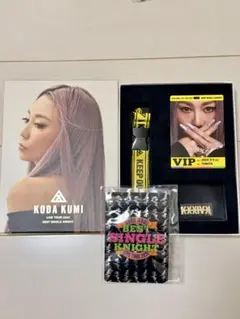 倖田來未 非売品グッズ×ペンライト×コイン×銀テープ セット大阪 - メルカリ