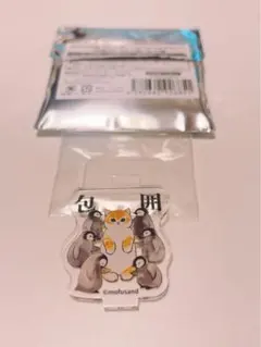 mofusand アクリルスタンド　元気なにゃんこ　ぺんぎん