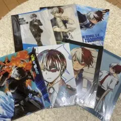 【ヒロアカ】轟焦凍　僕のヒーローアカデミア　クリアファイル　セット