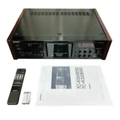 SONY ソニー カセットデッキ TC-K55 修理済 全機能動作 美品 SONY TC-K55の修理