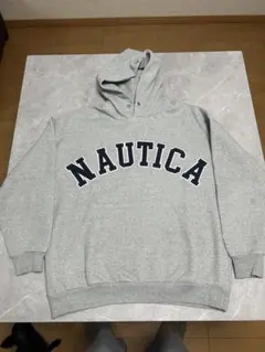 パーカー　グレー　NAUTICA