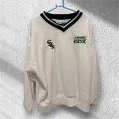 シカゴ・ホワイトソックス Vネック Tシャツスウェット L 24時間以内配送