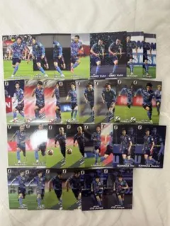 FIFAワールドカップ サッカー日本代表チップス2022 38＋2枚 計40枚 