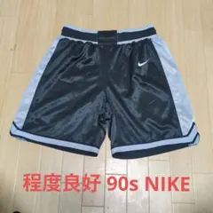 程度良好 90s〜 NIKE バスパン ブラック×グレー XL