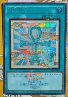 遊戯王 死者蘇生 シークレットレア WCS2026ロゴVer. イラスト違い