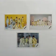 【 美品 】SnowMan 公式写真 3枚セット