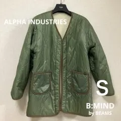 ALPHA INDUSTRIES キルティング　ボア ジャケット　Ｓ