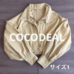 COCODEAL ショートボリュームブルゾン