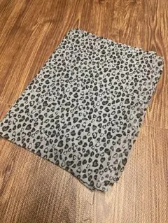 ポリ100%ニット生地⭐︎ハートのヒョウ柄⭐︎No.3