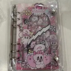 A6 エスターバニー　シャカシャカノート　アクリルバインダー