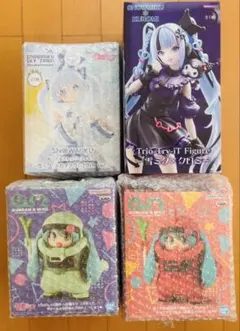 【新品】-雪ミク×クロミ- 雪ミク スカイタウン 初音ミク ザクぐるみ セット