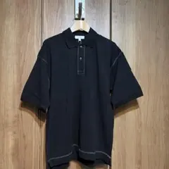 HRM Hエンブロイダリー 鹿の子ポロ 黒 Sサイズ - メルカリ