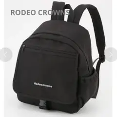【RODEO CROWNS】ロゴ入り　リュック　バックパック　ブラック