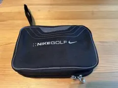 NIKE GOLF ナイキゴルフ リバーシブル ラウンドポーチ ブラックのサムネイル