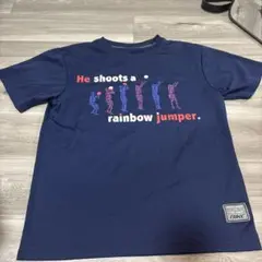 バスケットボール グラフィックTシャツ ネイビー