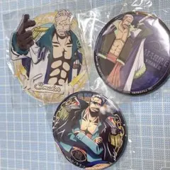 ONE PIECEワンピース　缶バッジ　コースター　スモーカー　セット