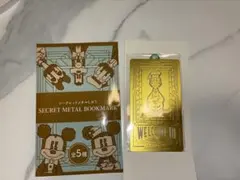 東京ディズニーリゾートストア シークレットメタルしおり ドナルド