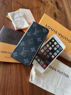 ルイヴィトン　iPhonexケース＋iPhone型手帳セット