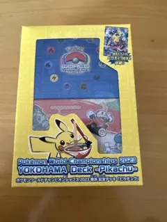 新品未開封 ポケモンWCS2023 横浜記念デッキ ピカチュウ - メルカリ