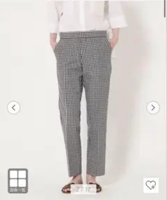 DRAWER M.SUMMER1 ギンガムチェックパンツ　36のサムネイル