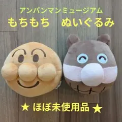 アンパンマン バイキンマン ぬいぐるみ 2体セット　アンパンマンミュージアム購入