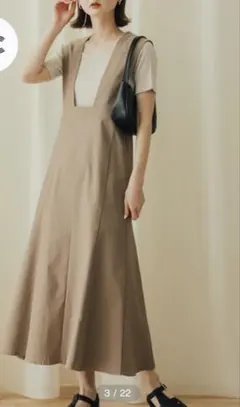 センスオブプレイス ストレッチマーメイドジャンパースカート