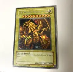 新*て様 遊戯王ラーの翼神竜　GBI-003 英語版シークレット 回特典] 遊戯王 ラーの翼神竜 GBI-003 英語版 シークレット