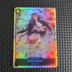 ワンピースカードゲーム ニコ・ロビン SR - メルカリ