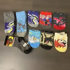 ポケモン　靴下　15-20cm 9足セット