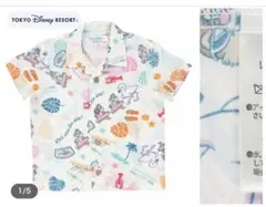 100cm ベビーアロハシャツ チップ＆デール SUNNYSUNNYSummer