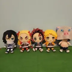 鬼滅の刃 ぬいぐるみ 5体セット